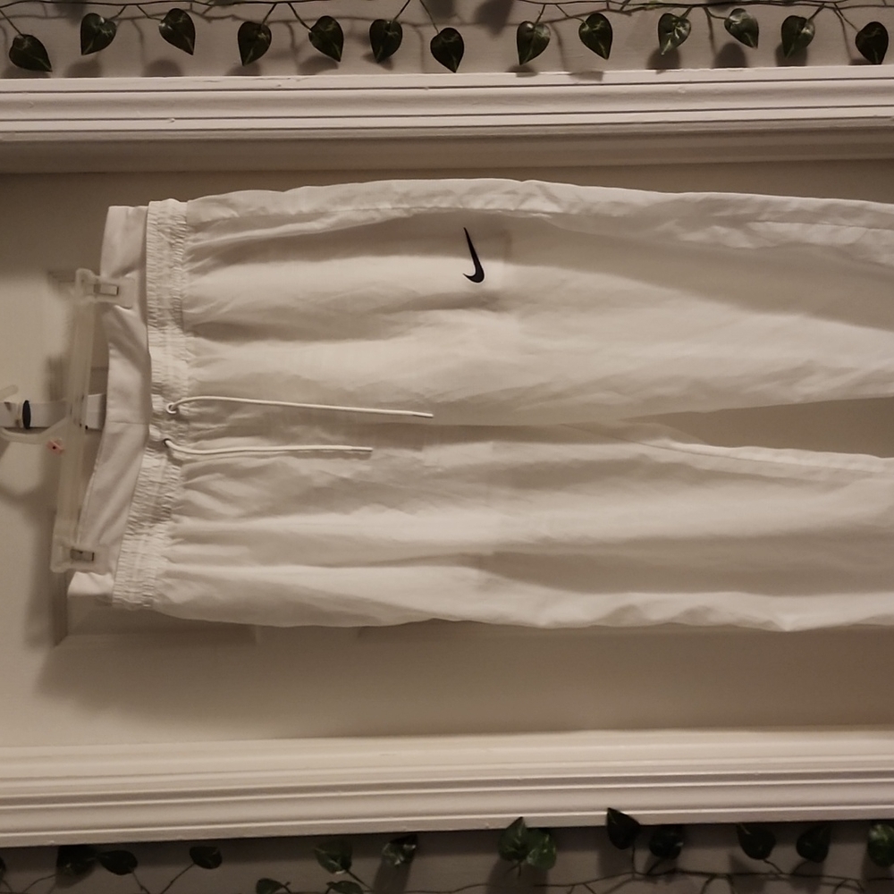Large size white Nike pants